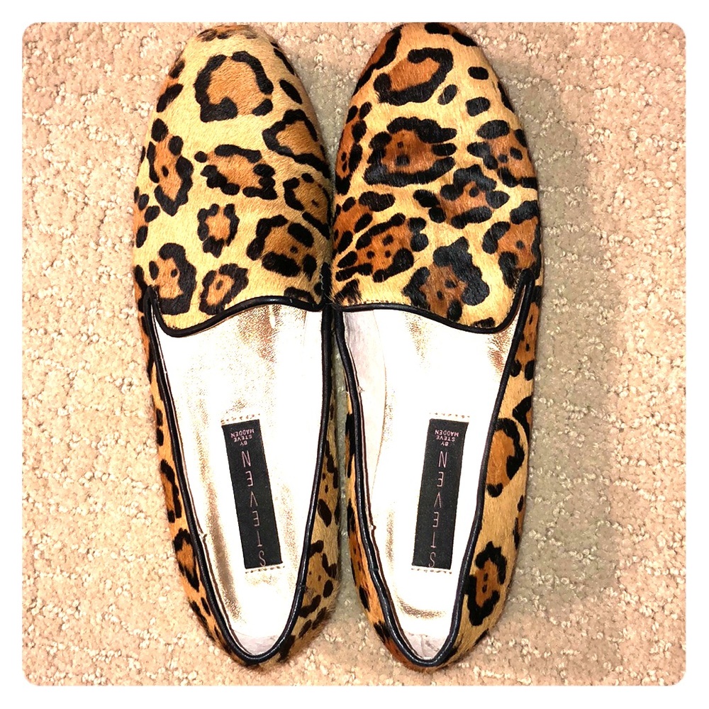 Steven Madden Cheetah Print Flats